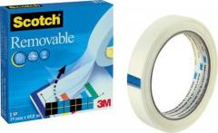  Dokumenttejp Scotch Magic II 3M-811 avtagbar 19mm x 66 meter