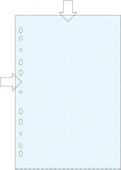  Plastficka exakt A4 0,08mm PP klar