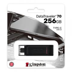  USB-C minne Kingston DataTravel70 3.2G1 256GB