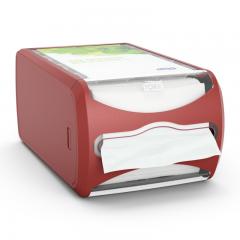  Tork Xpressnap® Liggande dispenser N4 Röd