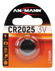  Batteri Ansmann Lithium CR2025 3-volt