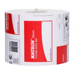Toalettpapper Katrin Classic System 800, 2-lager vit