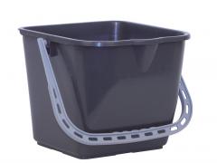  Plasthink med handtag 15 liter röd