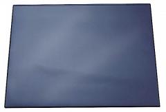  Skrivunderlägg med transp klaff 52x65cm mörkblå