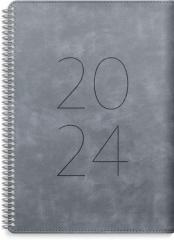  Kalender 2024 Business Twist grå