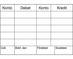  Konteringsstämpel 66x54mm svart infärgning (K1104)