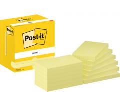  Post-it linjerad 76x127mm gul