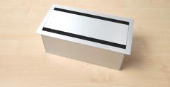  Powerbox BI-Box liten (tomt skal) silver