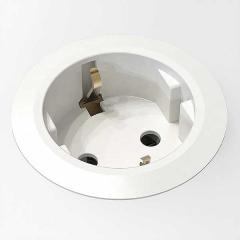 Bordsgenomföring Powerdot mini med eluttag 51mm