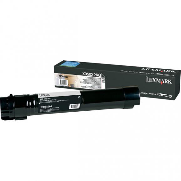 Toner Lexmark X950 svart