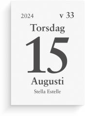  Kalender 2024 Dagblock 44x63 mm