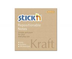  Notes Kraft 76x76mm