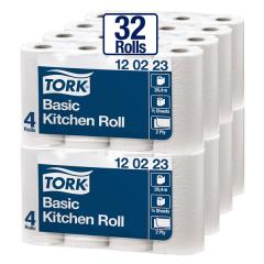  Tork Basic Köksrulle Universal 26m, 2-lager vit