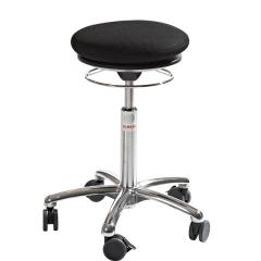  Balanslstol Global Pilates Alu50 Air Seat 52-71cm svart tyg