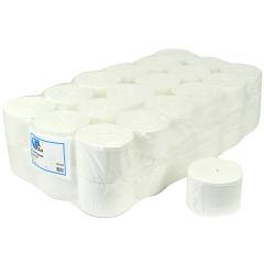 Toalettpapper MegaClean XT utan hylsa 112m, 2-lager vit
