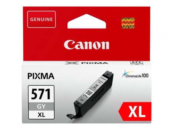  Bläckpatron Canon CLI-571XL grå
