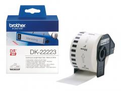  Etikett Brother DK-22223 50mm x 30,48m vit