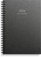  Kalender 2026 Bokningsjournalen svart kartong