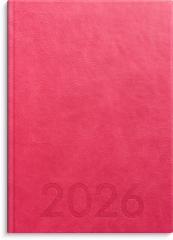  Kalender 2026 Weekly A5 rosa konstläder