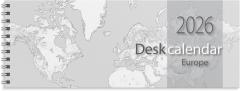  Kalender 2026 Desk calendar Europe