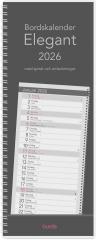 Kalender 2026 Bordskalender Elegant spiral