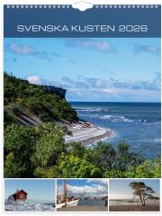  Väggkalender 2026 Svenska kusten