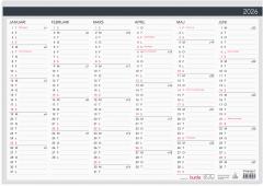  Väggkalender 2026 Väggblad Elegant 420x297mm