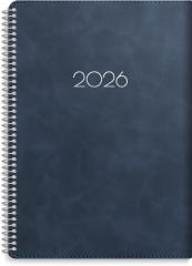  Kalender 2026 Senator A5 Twist blå