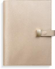  Kalender 2026 Senator A5 beige konstläder Tora