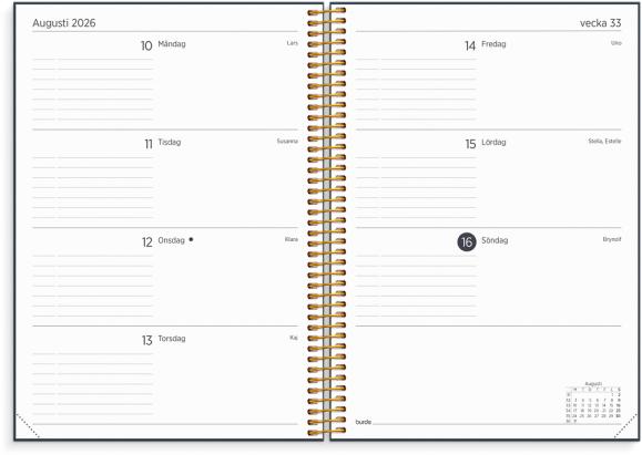  Kalender 2026 Organizer & Notes