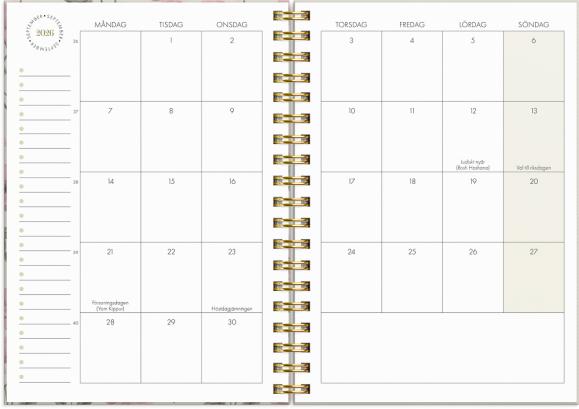  Kalender 2026 Life Planner Essentials A6