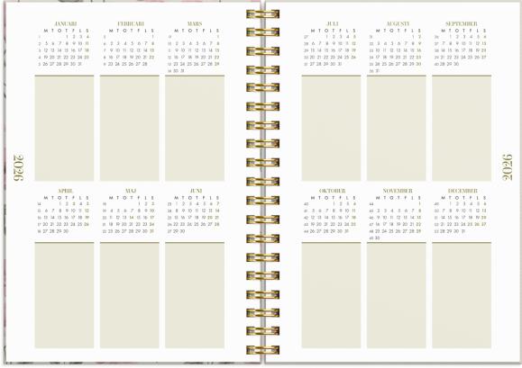  Kalender 2026 Life Planner Essentials A6