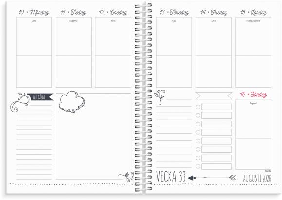  Kalender 2026 Doodle