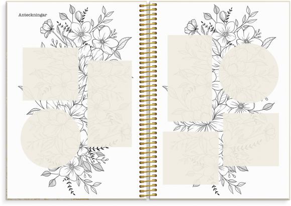  Kalender 2026 Life Planner Bloom