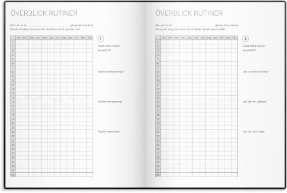  Kalender 2026 Goal Planner