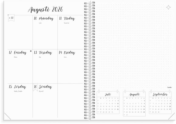  Kalender 2026 Doodle B5