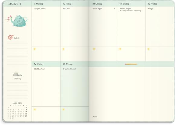  Kalender 2026 Life Planner Dream & Do