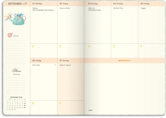  Kalender 2026 Life Planner Dream & Do