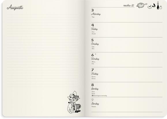  Kalender 2026 Mumin A5