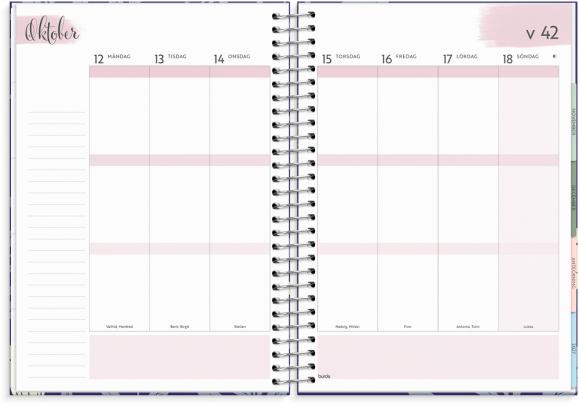  Kalender 2026 Life Organizer blå