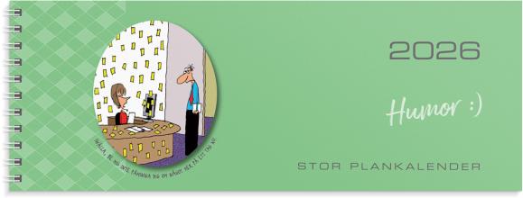  Kalender 2026 Stor Plankalender Humor