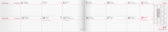  Kalender 2026 Tvåveckors Plankalender