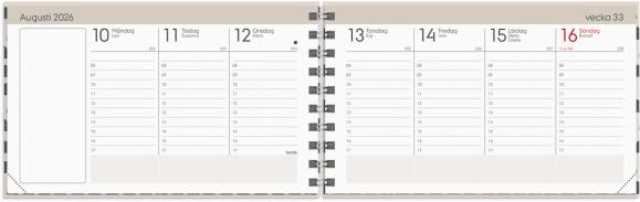  Kalender 2026 Veckokalendern Trend
