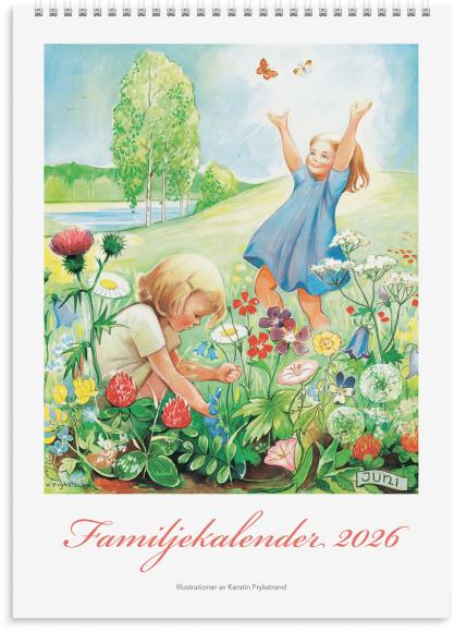  Familjekalender 2026 Kerstin Frykstrand