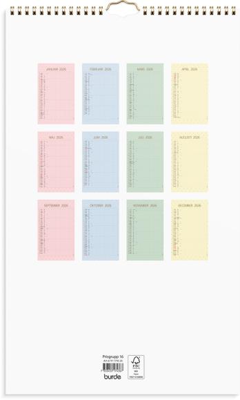  Familjekalender 2026 Color