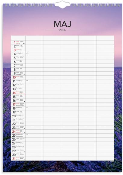  Familjekalender 2026 Seasons
