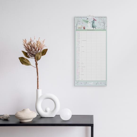  Familjekalender 2026 Magic Garden