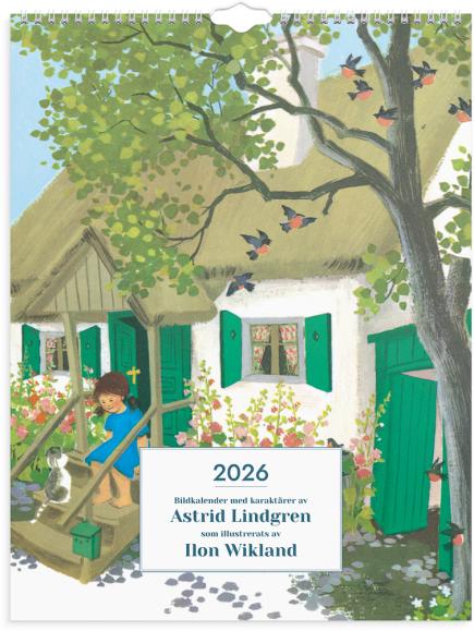  Väggkalender 2026 Ilon Wikland
