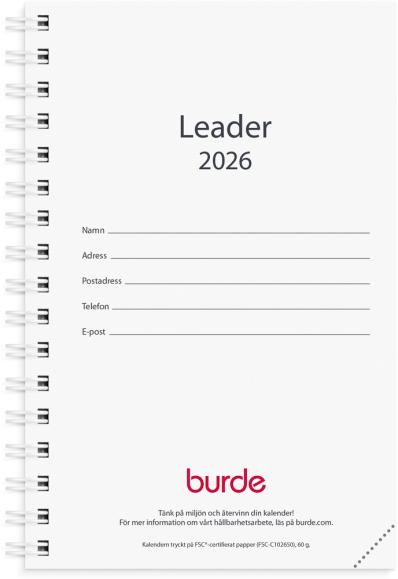  Kalender 2026 Leader refill