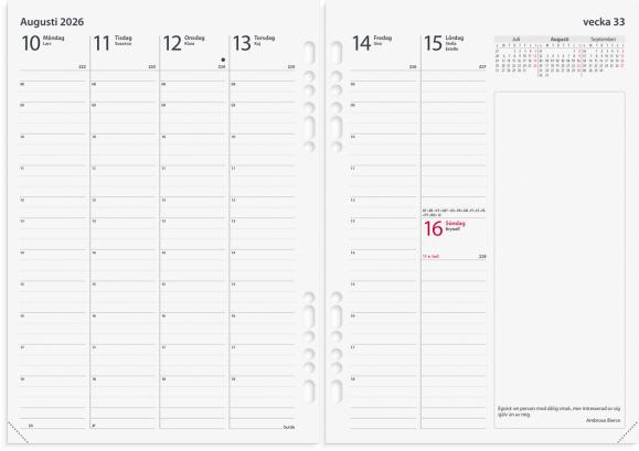  Kalender 2026 Business kalendersats